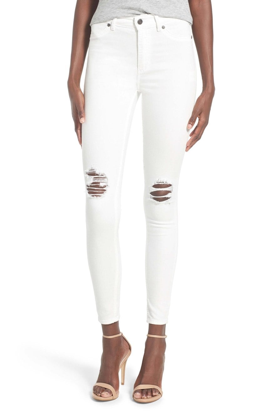 cheap monday white jeans