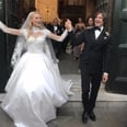 This Victoria's Secret Model Wore a Magical Convertible Gown For Her Italian Wedding