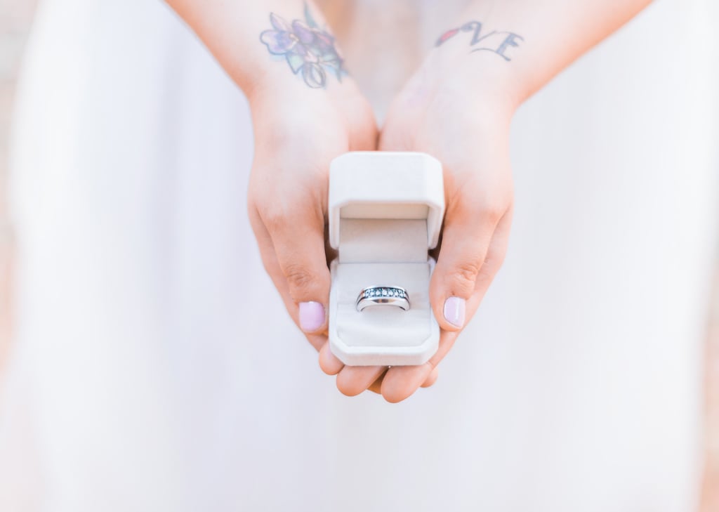 Surprise Proposal in a Styled Wedding Shoot
