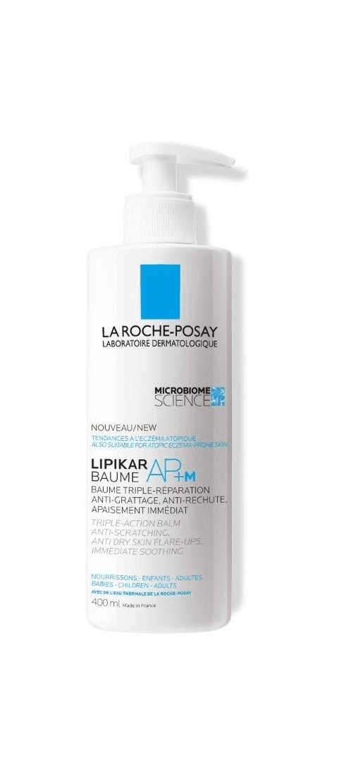 La RochePosay Lipikar AP+M Best Emollients to Soothe Dry, Sore, and