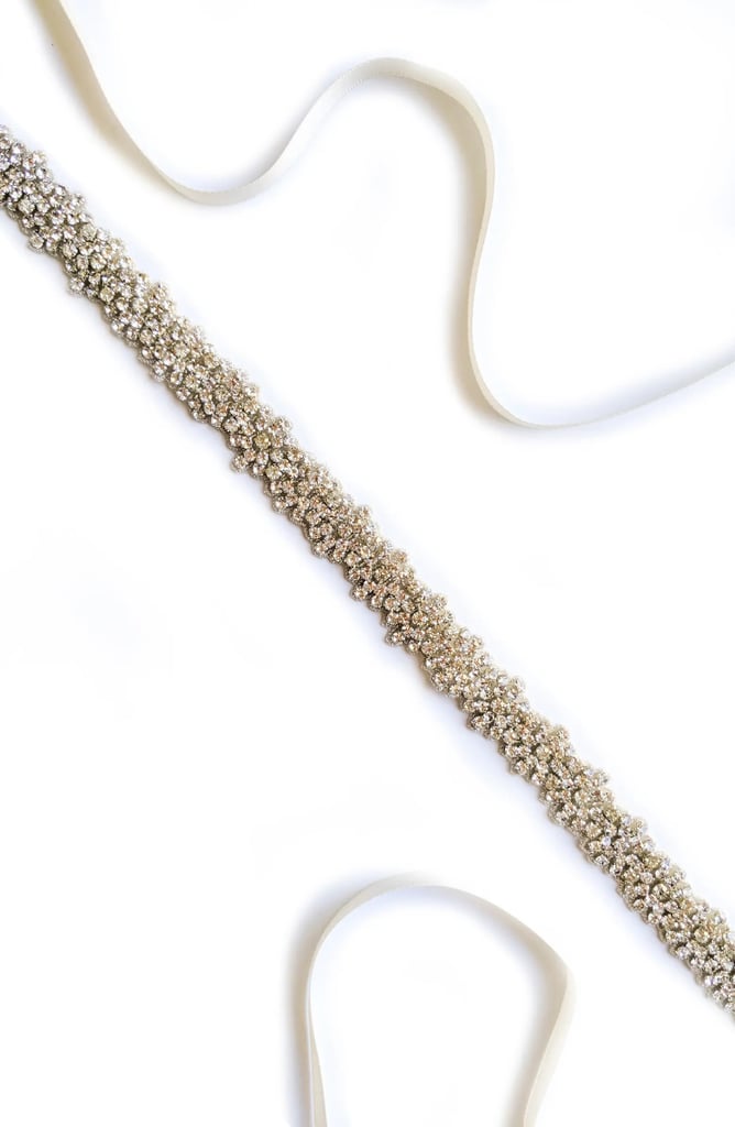 A Skinny Belt: Brides & Hairpins Calista Swarovski Crystal Sash