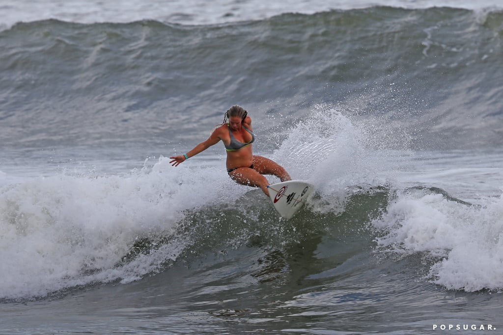 Bethany Hamilton Surfing While Pregnant November 2017