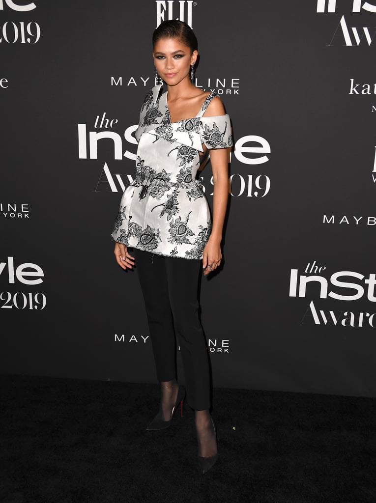 Zendaya at the 2019 InStyle Awards