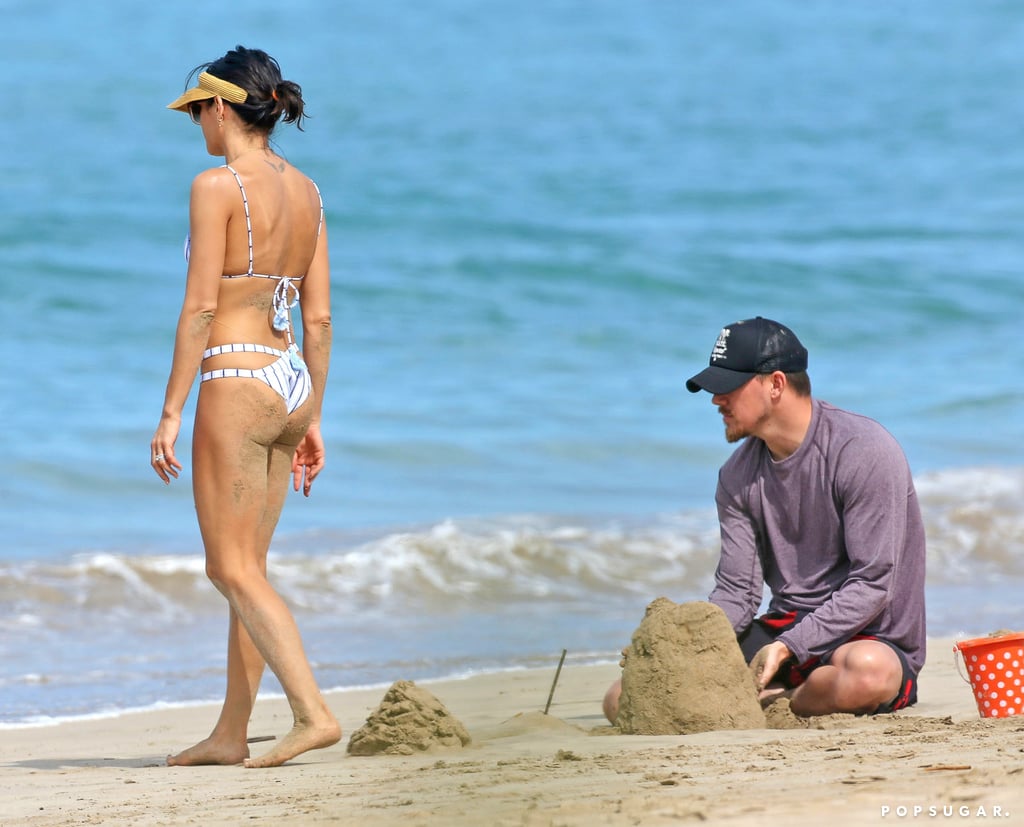Channing Tatum and Jenna Dewan on the Beach in Hawaii 2017