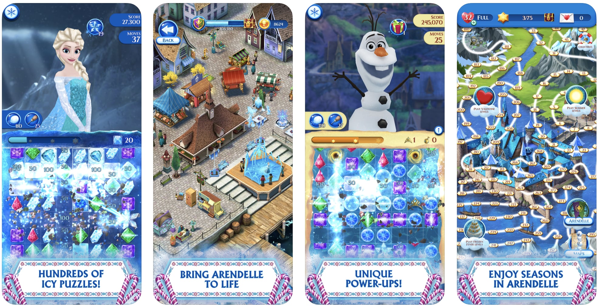 Disney Frozen Free Fall Games - Apps on Google Play