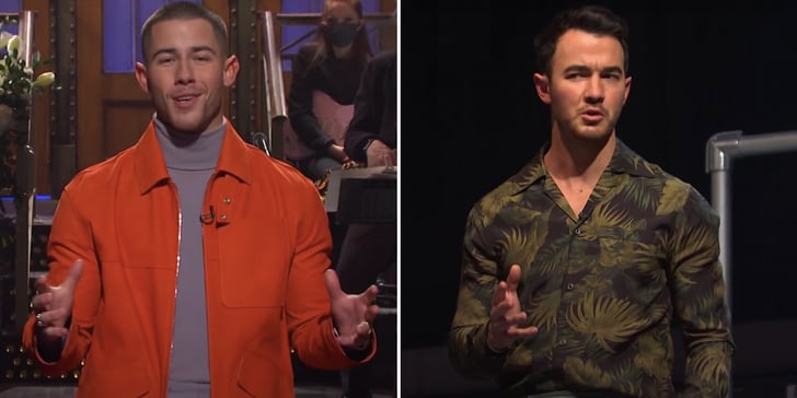 Watch Nick Jonas's SNL Monologue With Kevin Jonas | Video | POPSUGAR ...