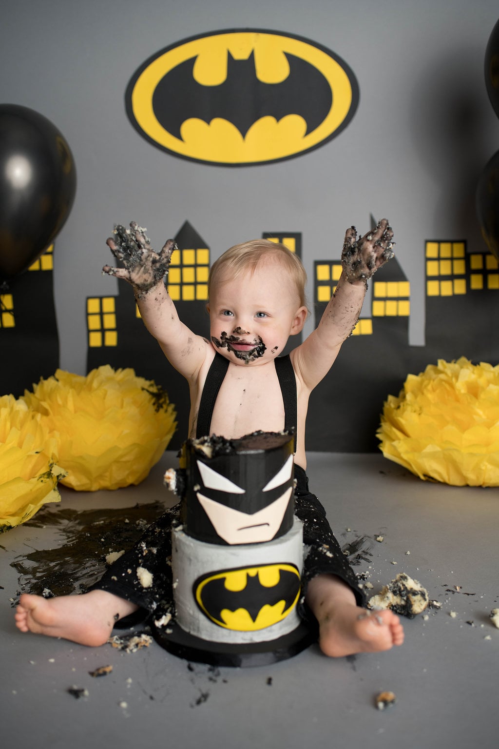 Batman hot sale baby photoshoot