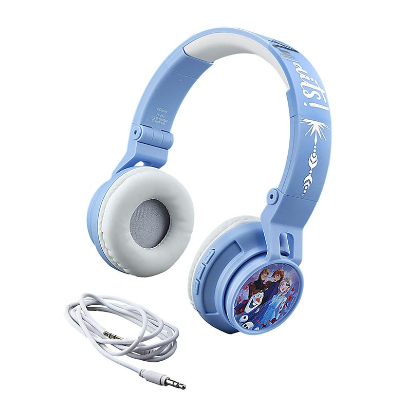 eKids Frozen 2 Wireless Bluetooth Portable Kids Headphones with Microphone,