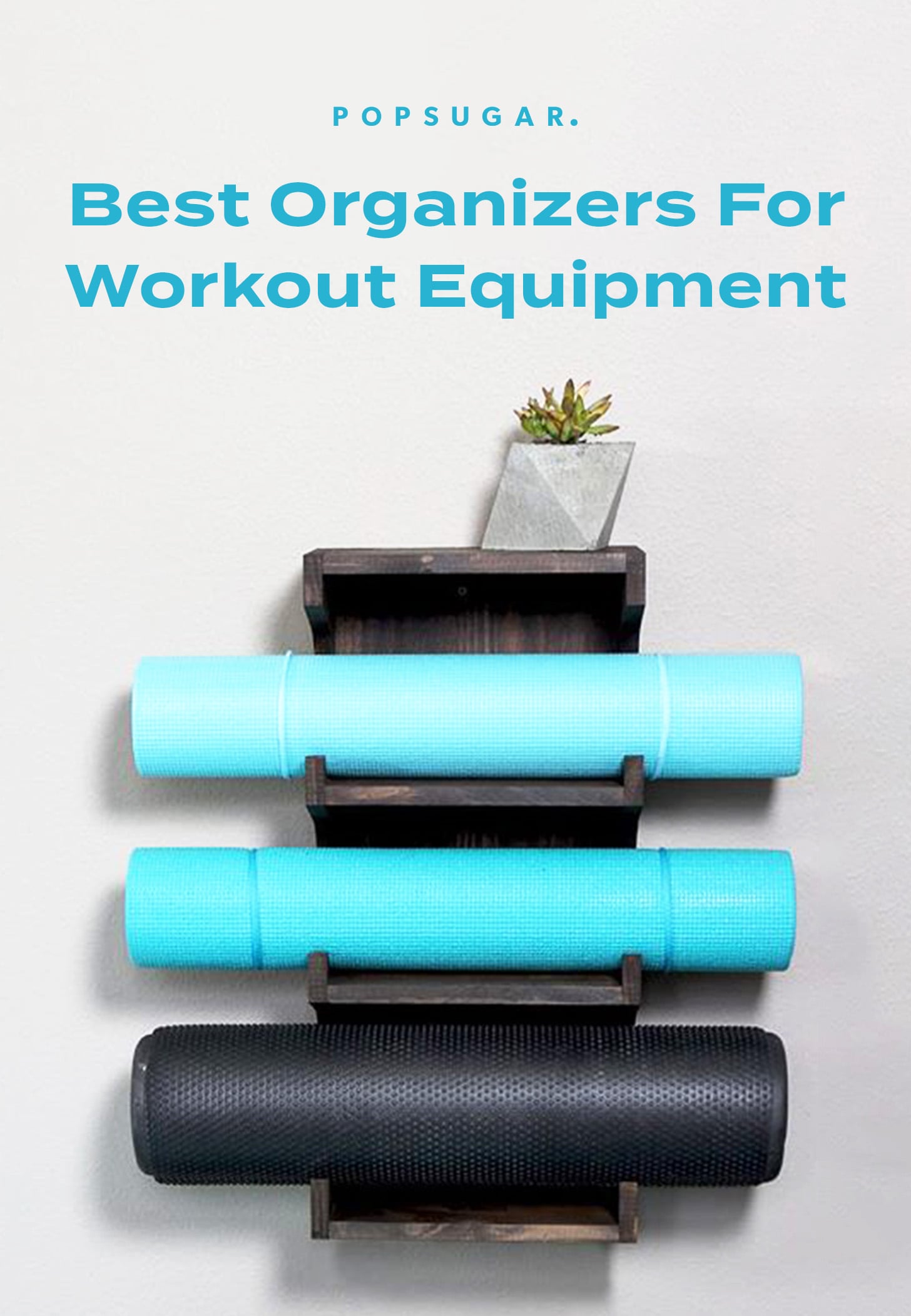Home Gym Wall Organizer / Here are 6 tips for how to design a home gym.