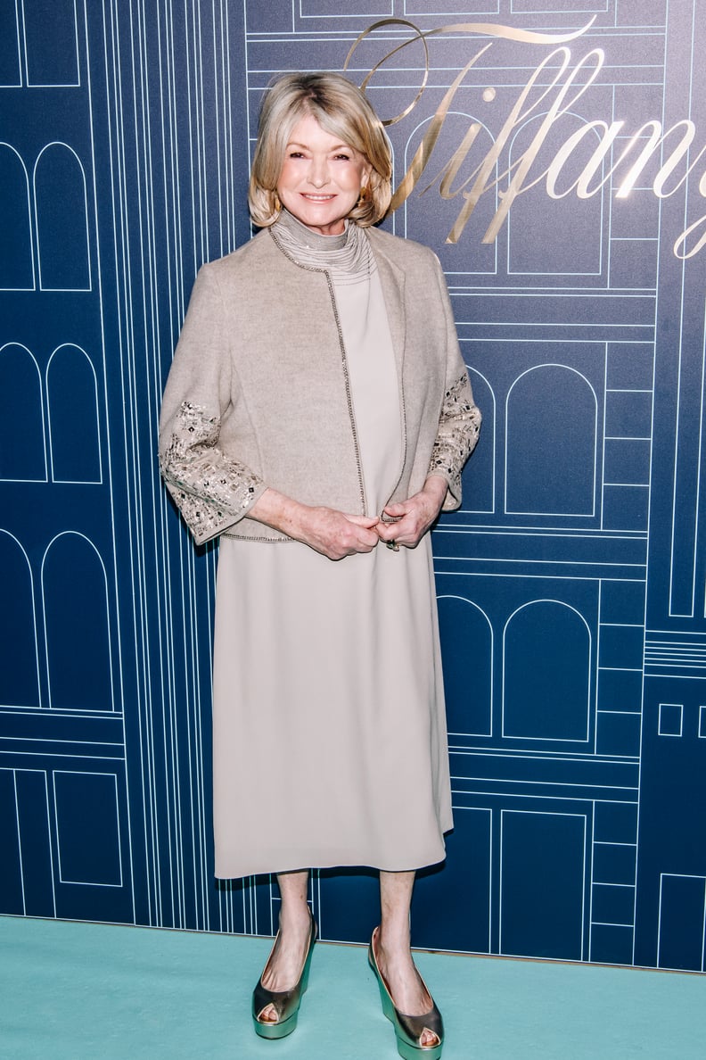 Martha Stewart at the Tiffany & Co. Flagship Store