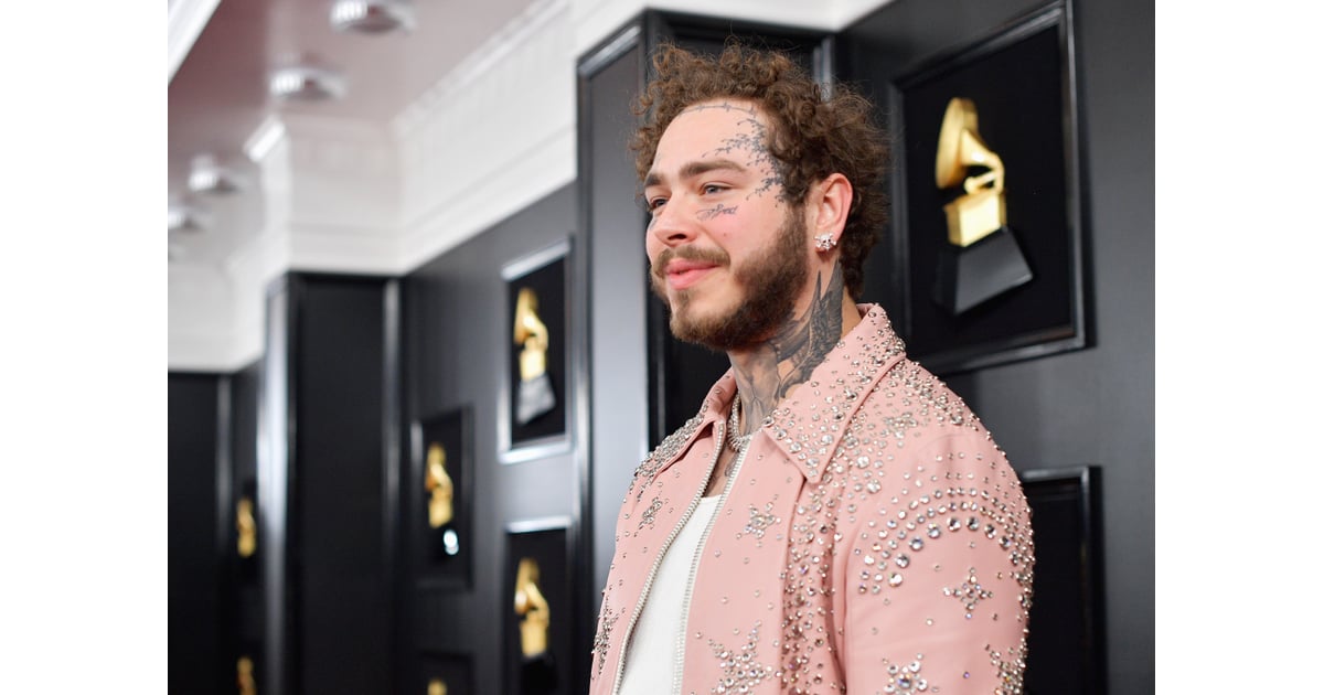 Makeup Beauty Hair Skin Post Malone Just Opened Up About His Famous Face Tattoos Popsugar Beauty Photo 4