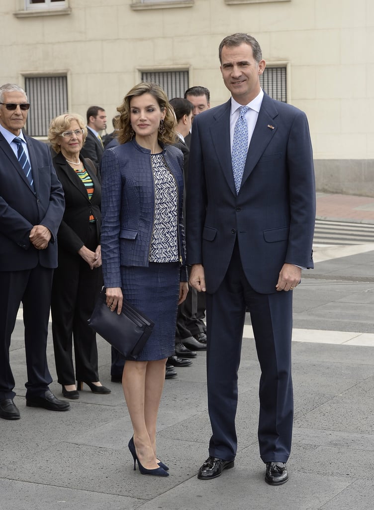 Queen Letizia's Crocodile Suit at the Prado Museum
