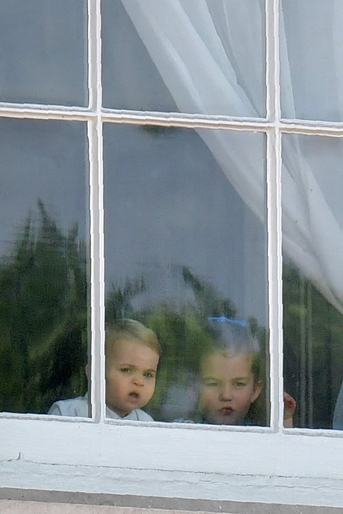 Prince George Princess Charlotte at Trooping the Colour 2019