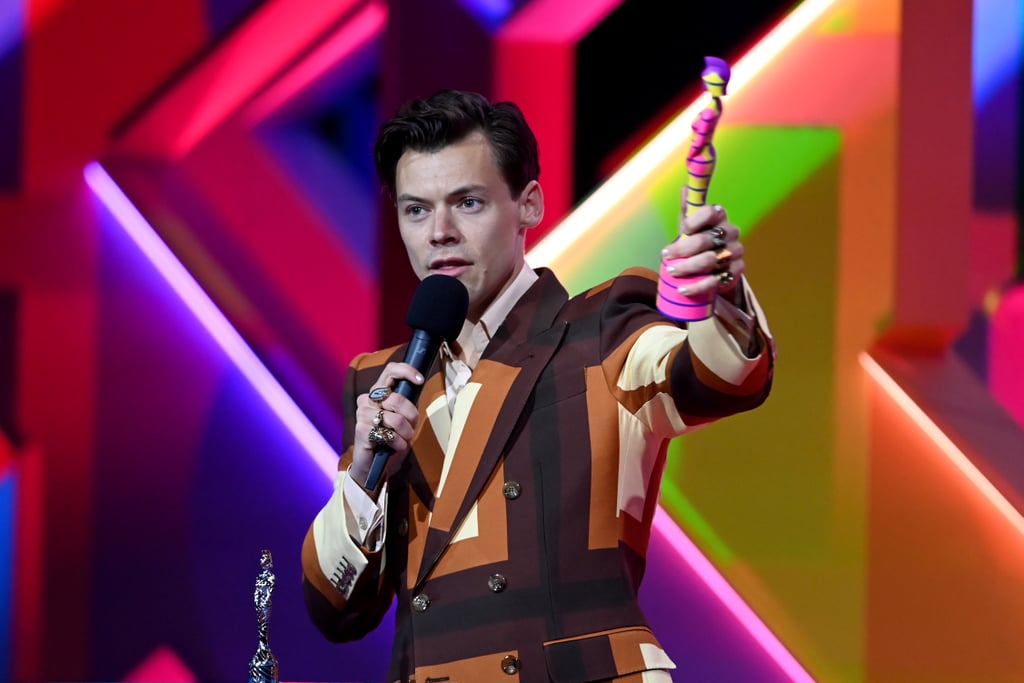 Harry Styles's Gucci Outfit at the 2021 Brit Awards