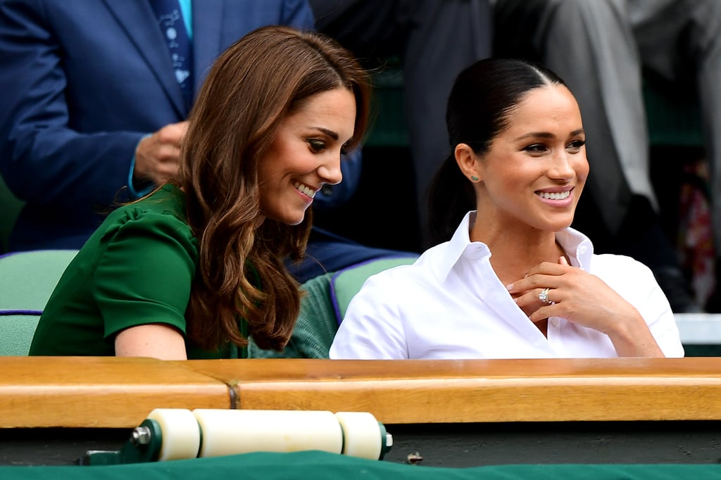 Meghan Markle and Kate Middleton at Wimbledon 2019 Pictures