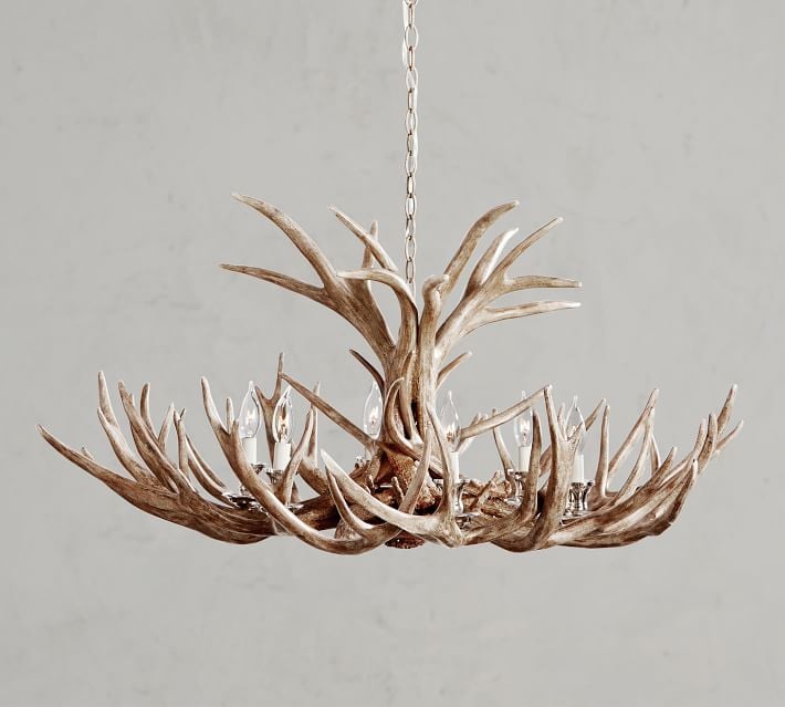 Get the Look: Faux-Antler Chandelier