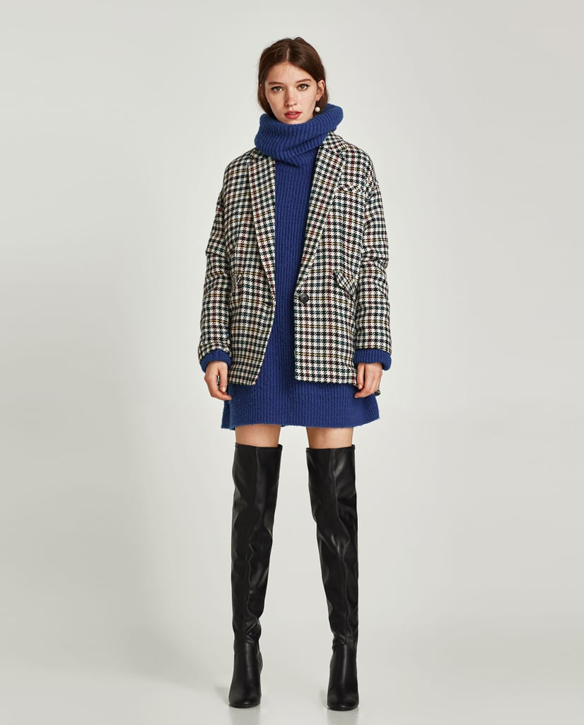 Zara Checked Blazer