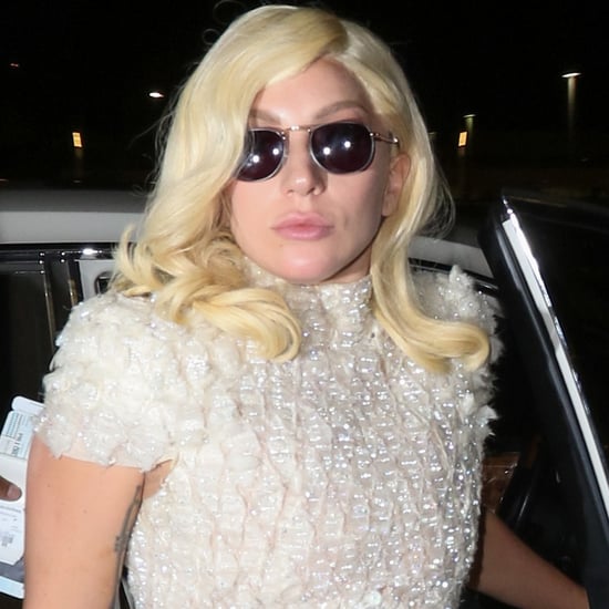 Lady Gaga at LAX Airport October 2015