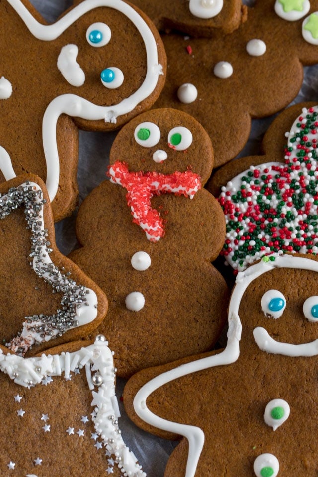 Gingerbread Cookies (Soft and Chewy Cutouts)