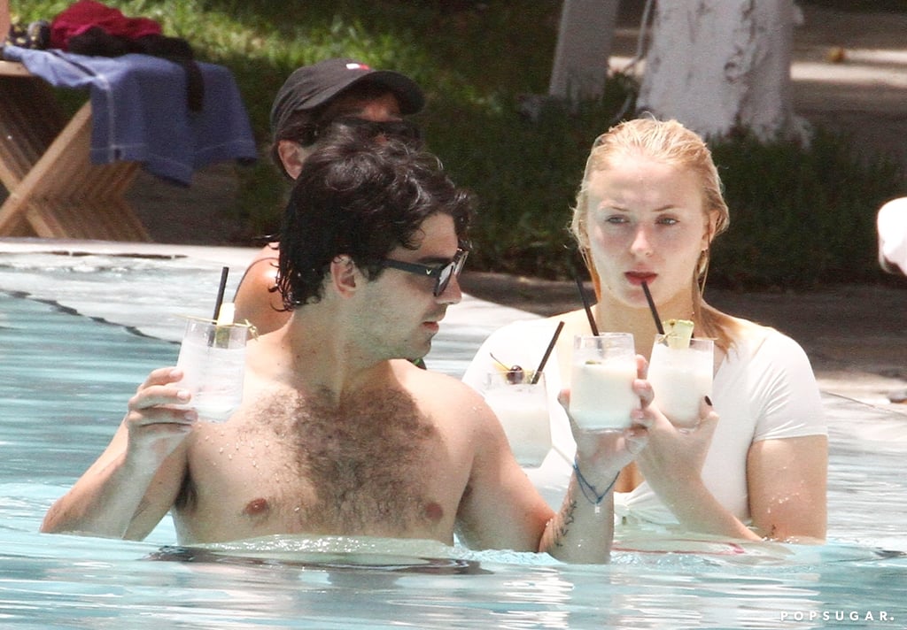 Joe Jonas and Sophie Turner Kissing in Miami August 2018