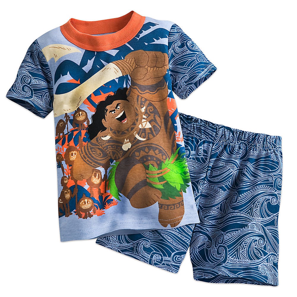 Disney Maui and Kakamora PJ PALS Short Set