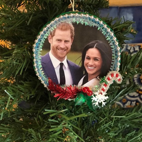 Prince Harry and Meghan Markle Christmas Ornament Meghan Markle