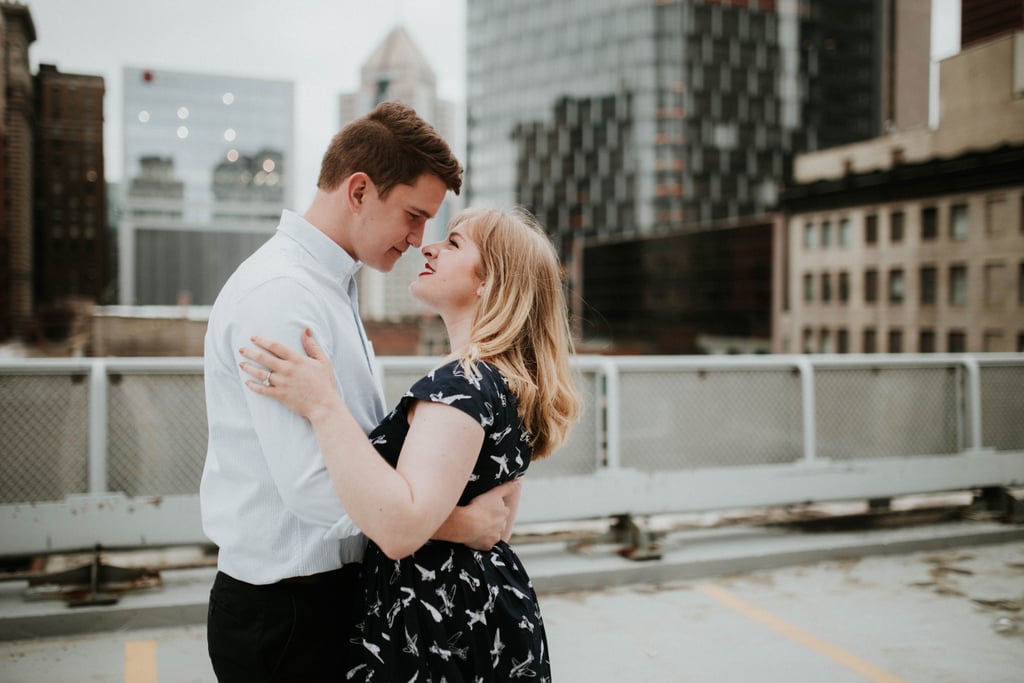Rooftop Engagement Shoot