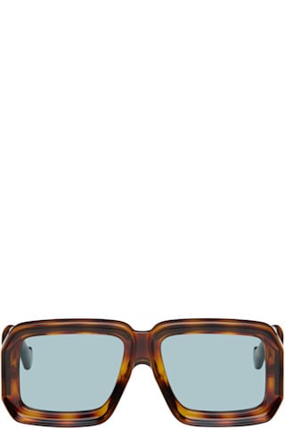Loewe Brown Paula's Ibiza Dive In Mask Sunglasses