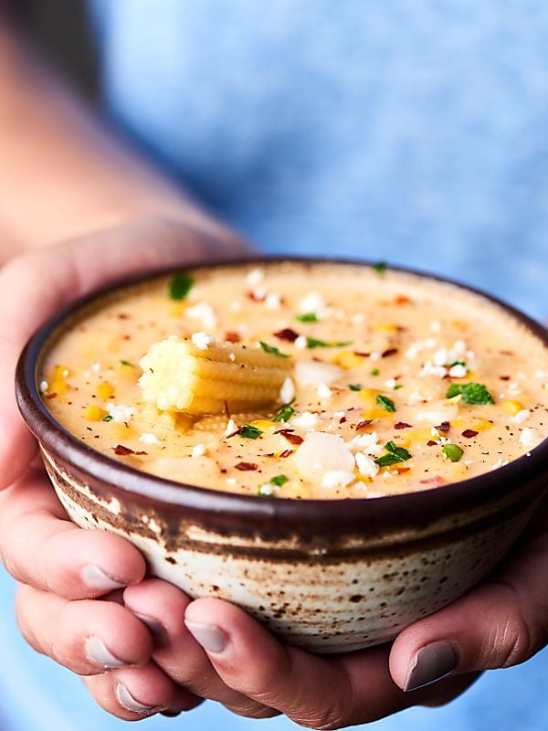 Cheesy Corn Chowder