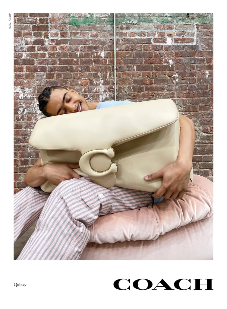 Quincy With the Coach Tabby Pillow Bag