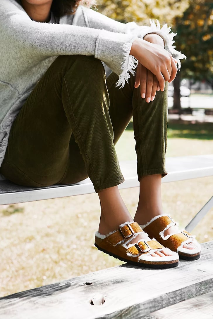 Birkenstock new arrivals shearling sandals