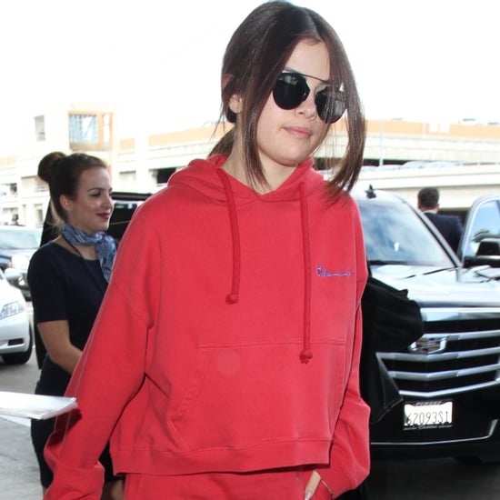 Selena Gomez on Her Way to Paris Fashion Week Fall 2016
