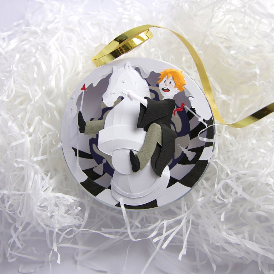 Harry Potter Paper Ornaments