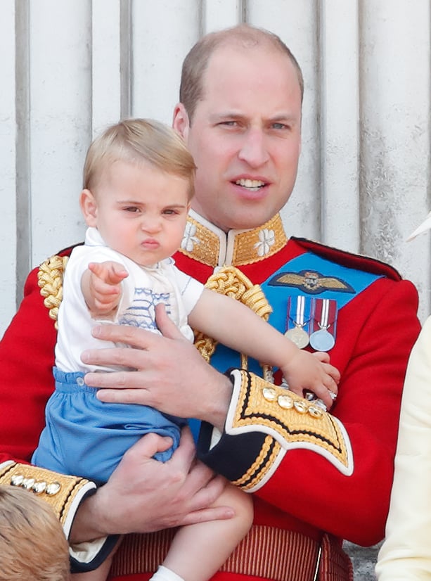 "That man over there isn't cheering loud enough, Daddy. Do something."