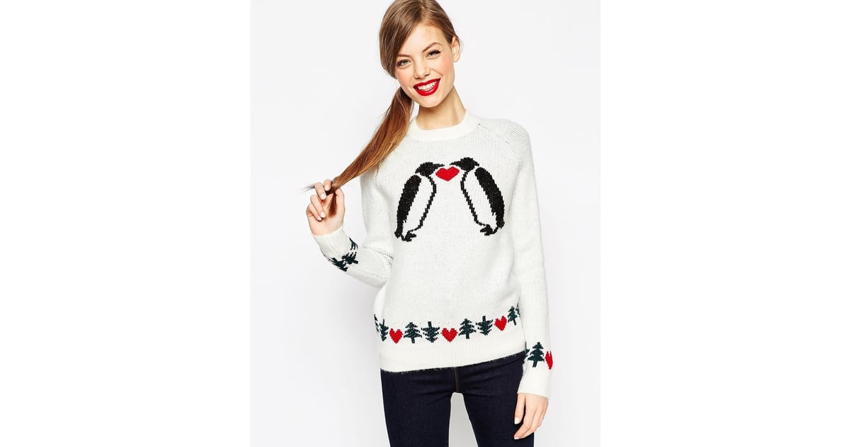 ASOS Holidays Sweater With Love Penguins in Aid of ASOS Foundation | Kate Hudson's Penguin 