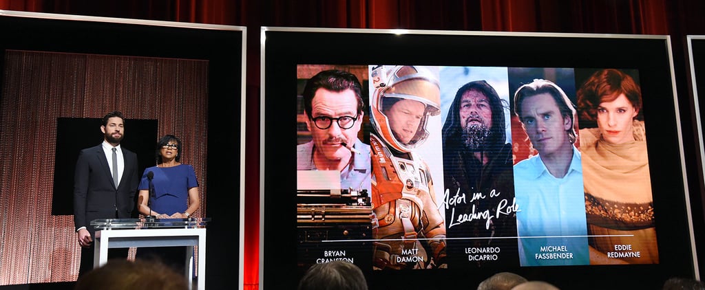 2016 Oscar Nominations Are Predominately White