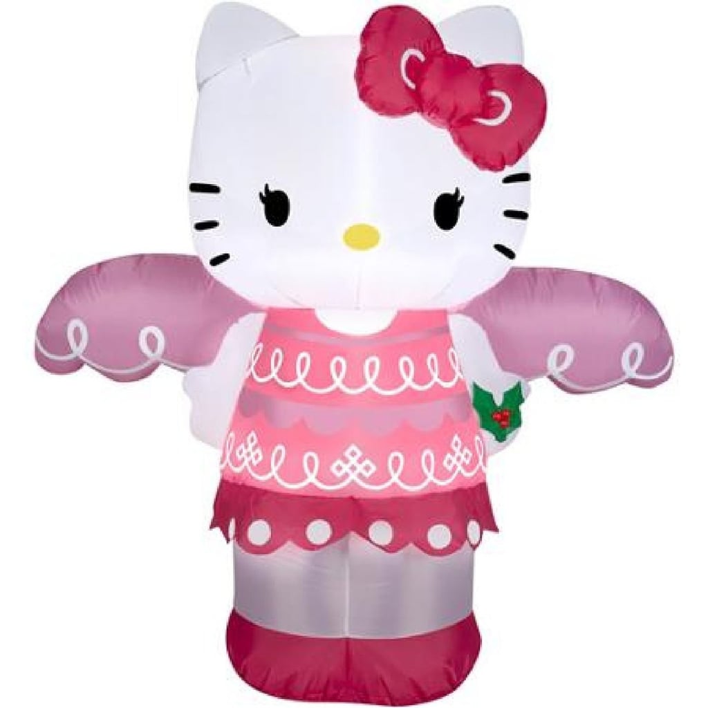No lawn or home is complete without an inflatable 4-Foot Hello Kitty Christmas Angel ($27). She lights up and looks adorable.