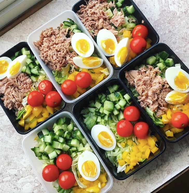 Salad Meal Prep Ideas POPSUGAR Fitness