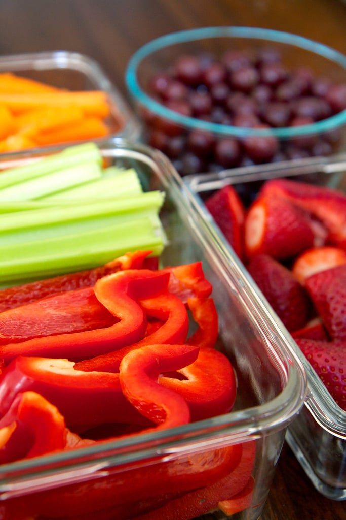 Fresh Fruits and Veggies MealPrep Snack Ideas POPSUGAR Fitness