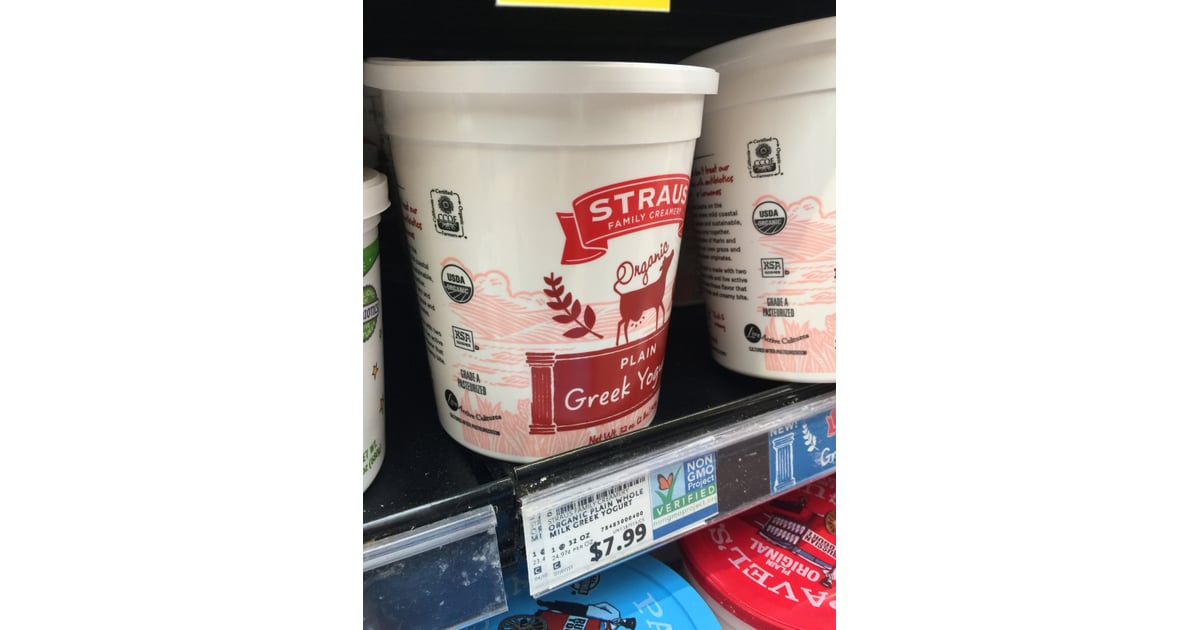 Straus Organic Plain Greek Yogurt (8) The Best Products From Whole