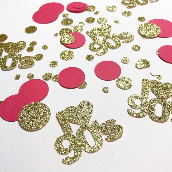 '90s Glitter Party Confetti