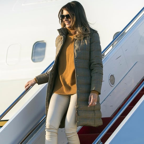 Melania Trump Ralph Lauren Puffer Coat
