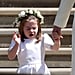 Princess Charlotte Sneezing at the Royal Wedding
