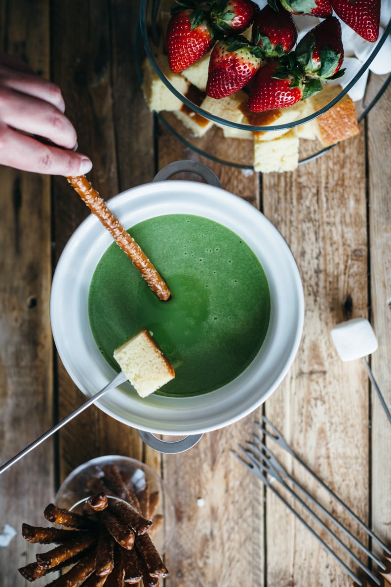 Matcha White Chocolate Fondue