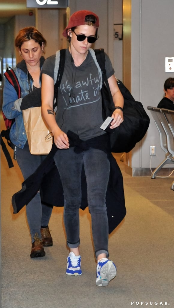 Kristen Stewart in an "It's Awful, I Hate It" T-Shirt