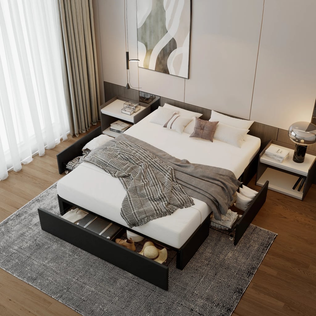 Best Storage Bed Frame Without a Headboard