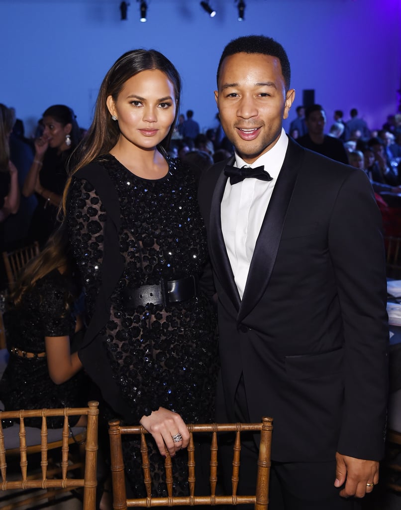Chrissy Teigen and John Legend at the Golden Heart Awards
