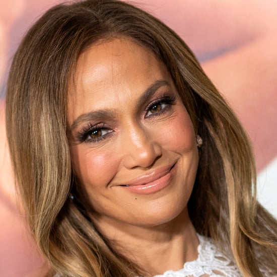Jennifer Lopez's Holiday French Manicure