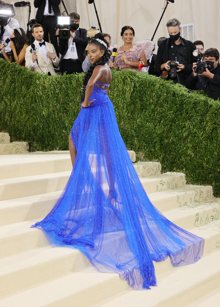 Amanda Gorman's Braided Ponytail Hairstyle Met Gala 2021