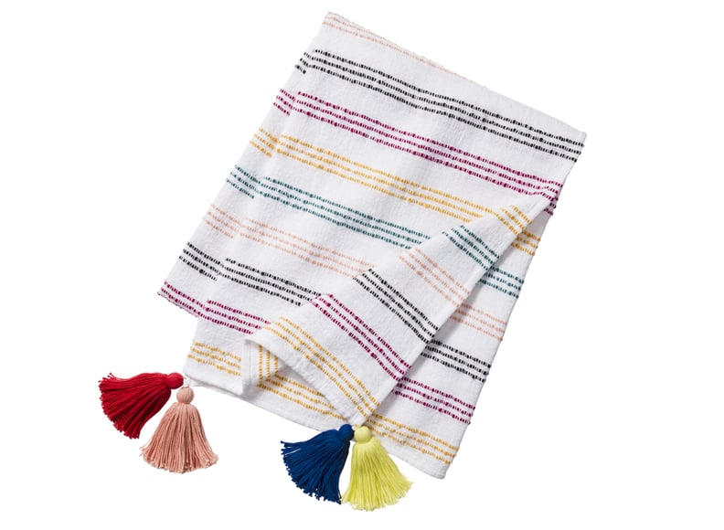 Threshold Textured Stripe Throw Blanket